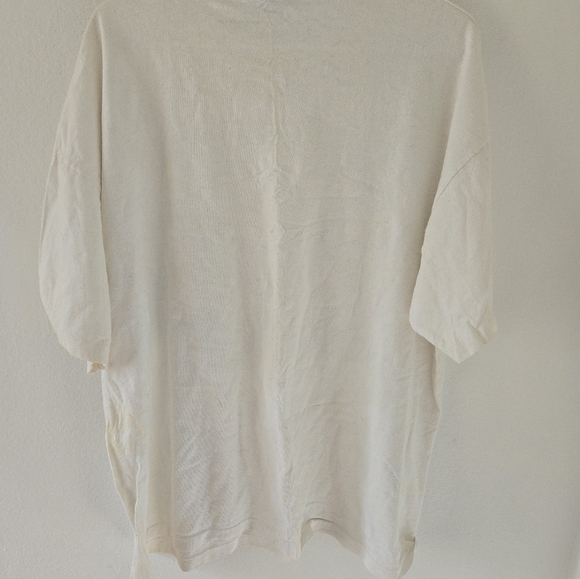 Vintage Hanes Heavyweight Humans-I-Tees T Shirt Mens Size XL Peace Sign Colorful - Picture 6 of 9